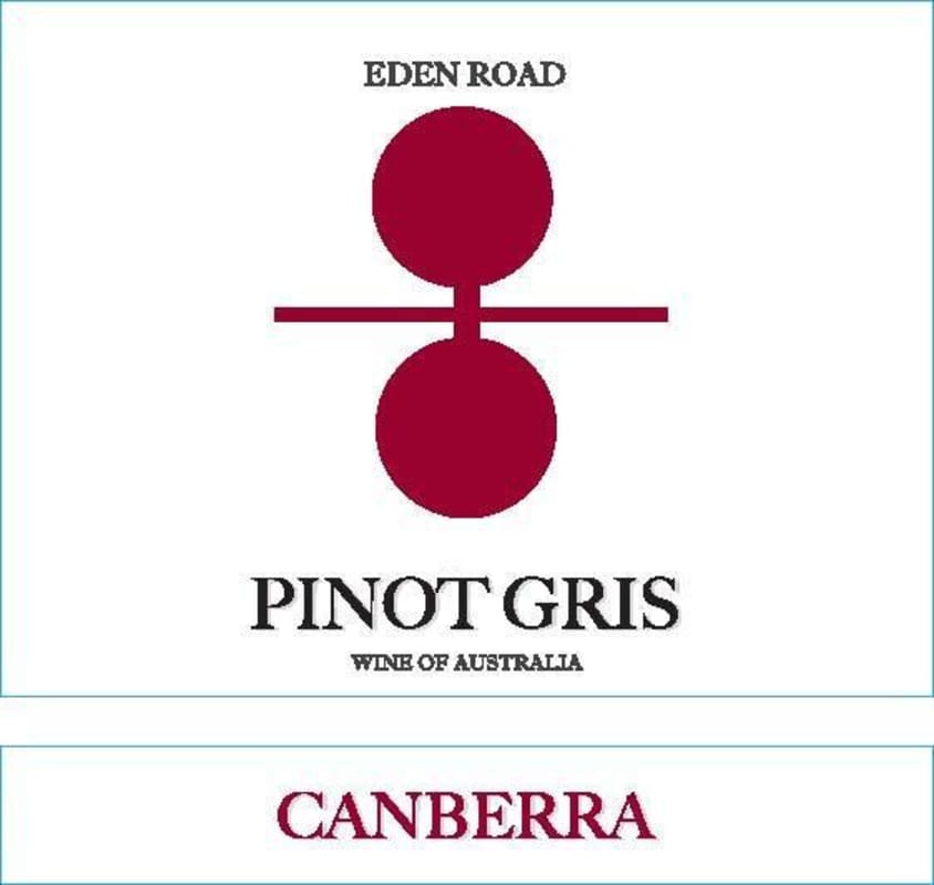 Eden Road Pinot Gris 2014 Front Label