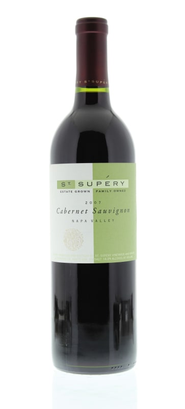 St. Supery Cabernet Sauvignon 2007 Front Bottle Shot