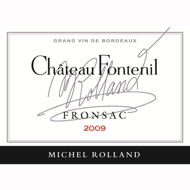 Chateau Fontenil 2009 Front Label
