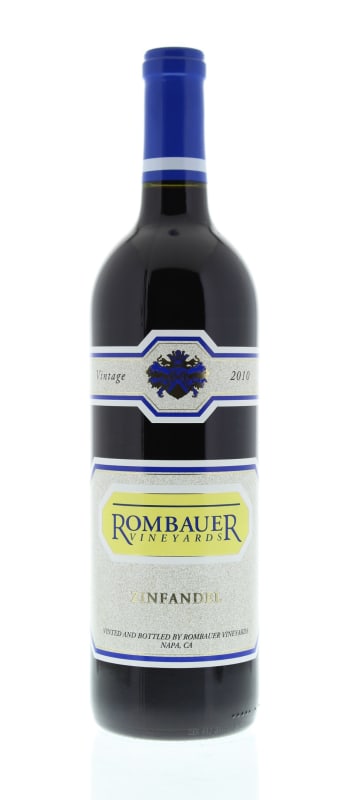 Rombauer California Zinfandel 2010 Front Bottle Shot