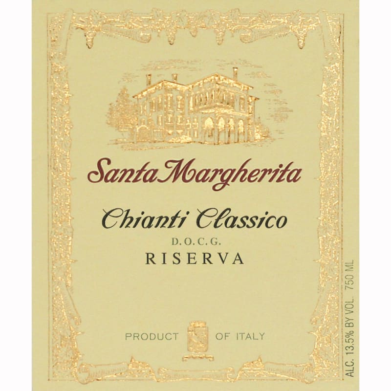 Santa Margherita Chianti Classico Riserva 2008 Front Label