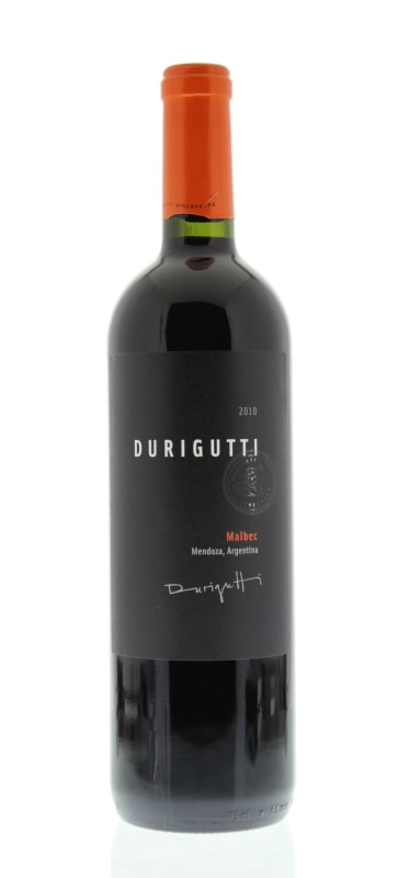 Durigutti Malbec Clasico 2010 Front Bottle Shot