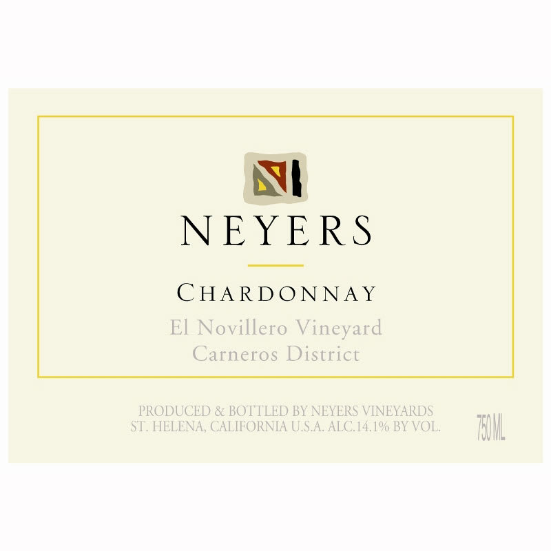 Neyers El Novillero Chardonnay 2010 Front Label