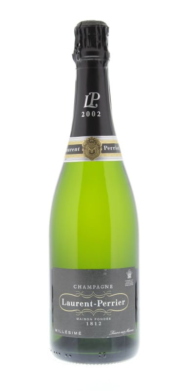 Laurent-Perrier Brut Millesime 2002 Front Bottle Shot