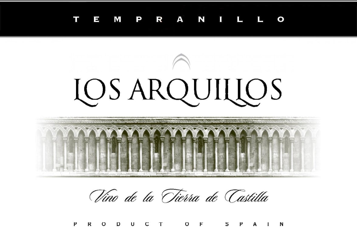 Heredad Ugarte Vino de la Tierra Los Arquillos Tempranillo 2010 Front Label
