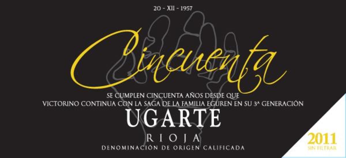 Heredad Ugarte Cincuenta 2011 Front Label