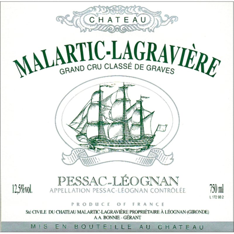 Chateau Malartic-Lagraviere Blanc (Futures Pre-Sale) 2011 Gift Product Image