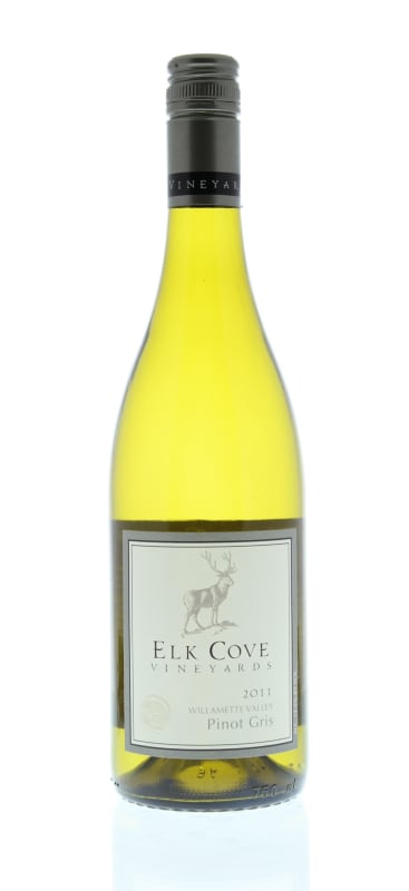 Elk Cove Pinot Gris 2011 Front Bottle Shot