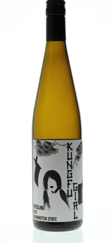 Charles Smith Wines Kung Fu Girl Riesling 2011 Front Bottle Shot
