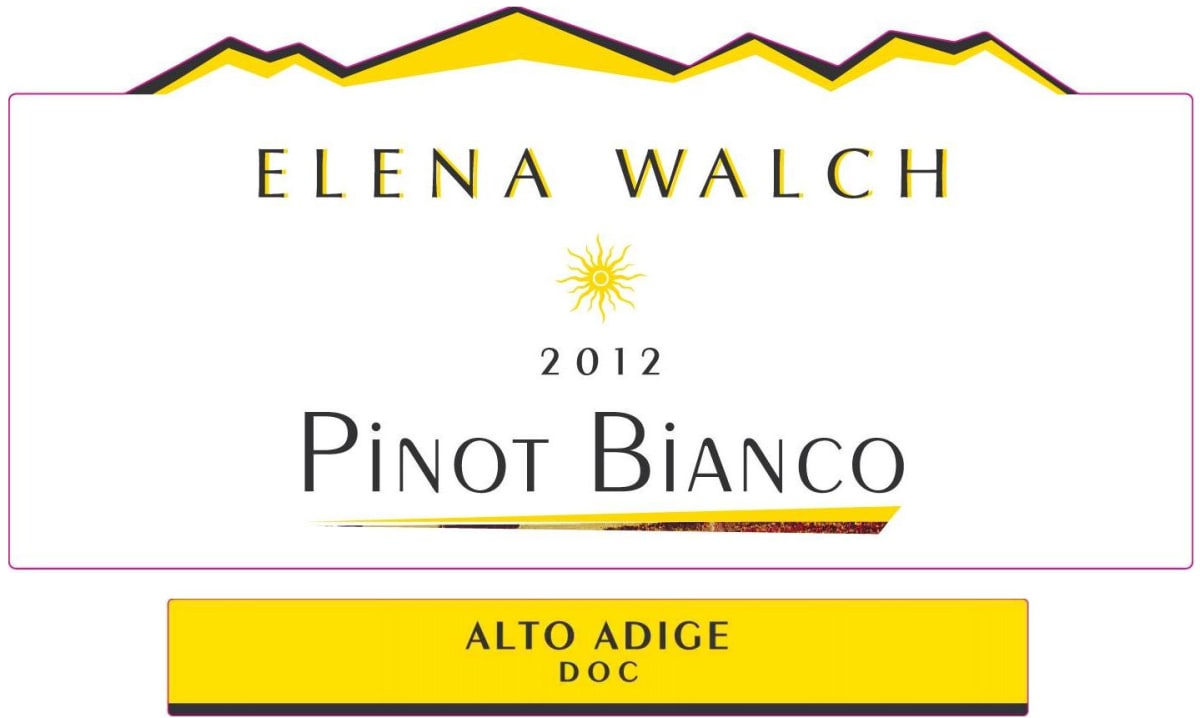 Elena Walch Pinot Bianco 2012 Front Label