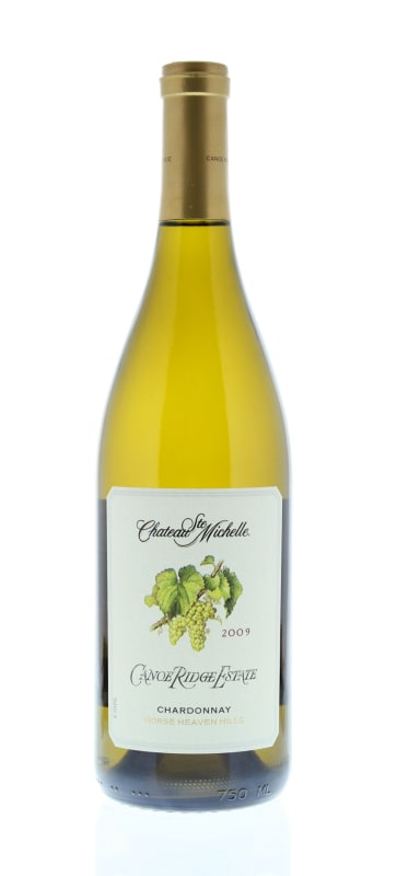 Chateau Ste. Michelle Canoe Ridge Estate Vineyard Chardonnay 2009 Front Bottle Shot