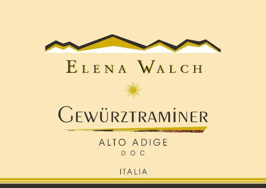 Elena Walch Gewurztraminer 2014 Front Label