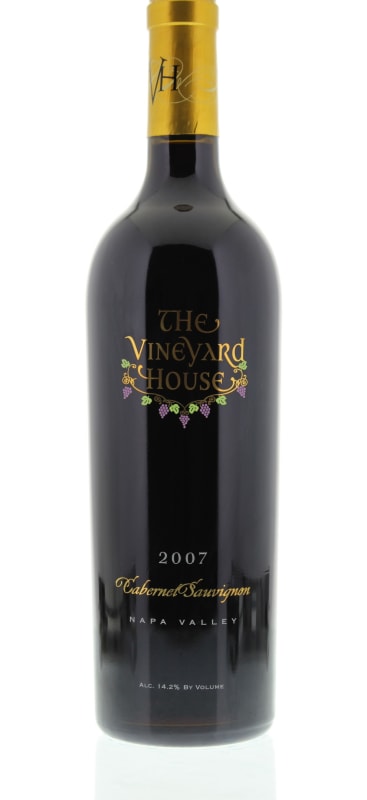 The Vineyard House Cabernet Sauvignon 2007 Front Bottle Shot