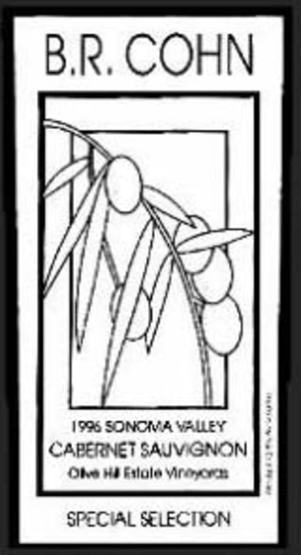B.R. Cohn Special Selection Cabernet Sauvignon 1995 Front Label