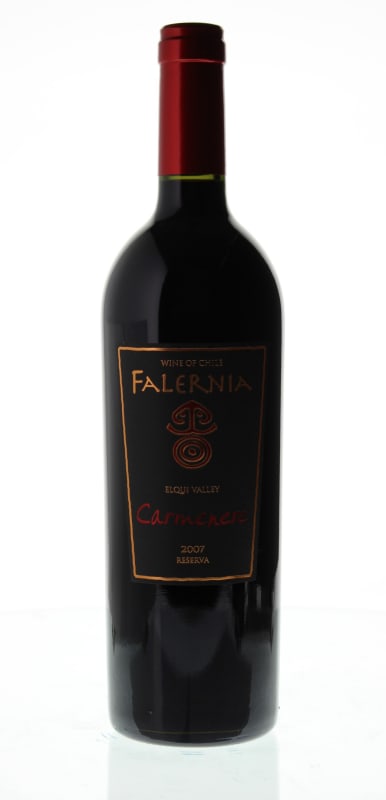 Falernia Reserva Carmenere 2007 Front Bottle Shot