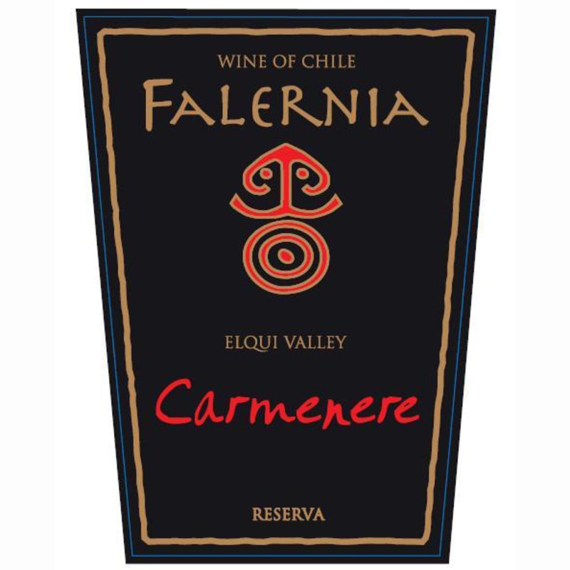 Falernia Reserva Carmenere 2009 Front Label
