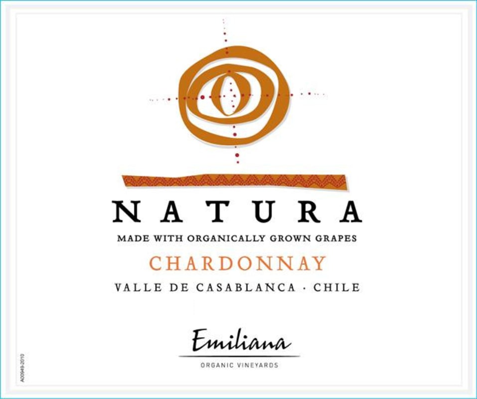 Natura Chardonnay 2015 Front Label