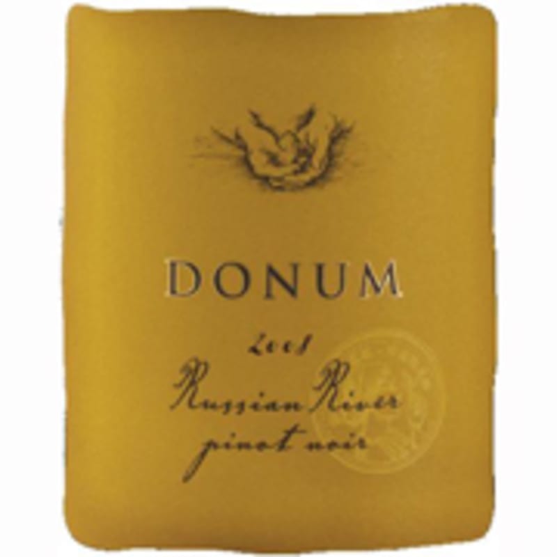 Donum Russian River Valley Pinot Noir 2008 Front Label