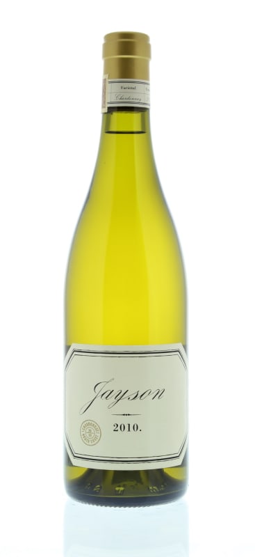 Pahlmeyer Jayson Chardonnay 2010 Front Bottle Shot