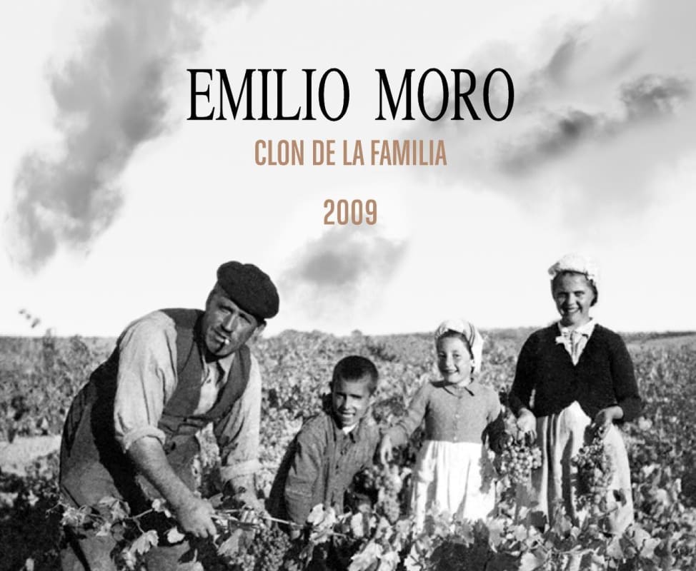 Emilio Moro Clon de la Familia 2009 Front Label