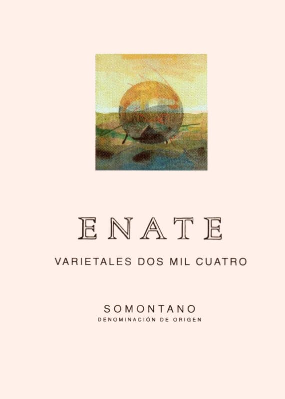 Enate Varietales Dos Mil 2012 Front Label