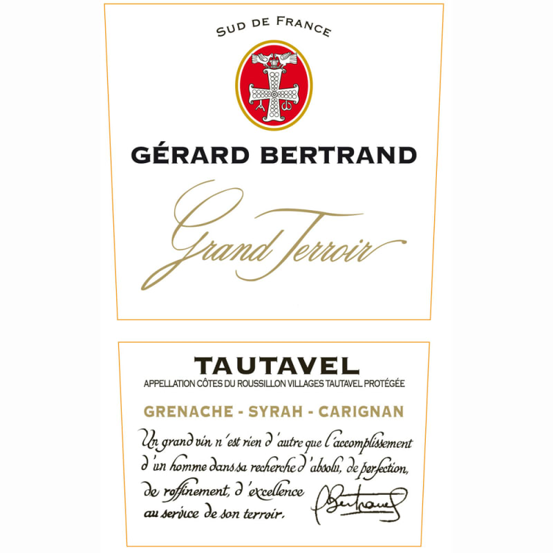Gerard Bertrand Grand Terroir Tautavel 2006 Front Label