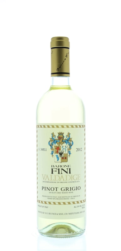 Barone Fini Valdadige Pinot Grigio 2011 Front Bottle Shot