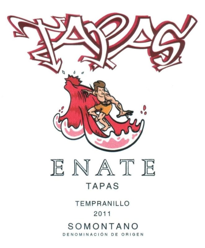 Enate Tapas Tempranillo 2011 Front Label