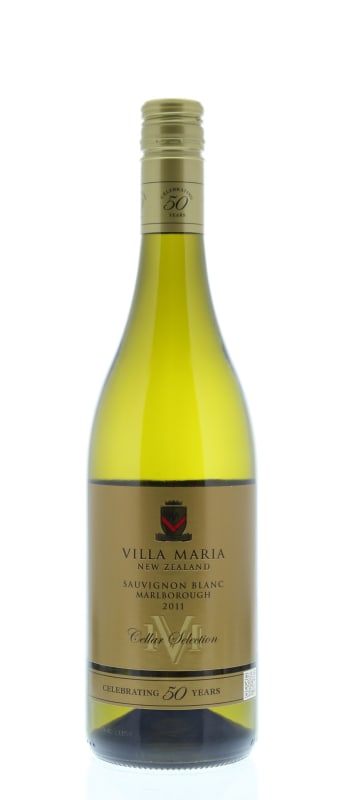 Villa Maria Cellar Selection Sauvignon Blanc 2011 Front Bottle Shot