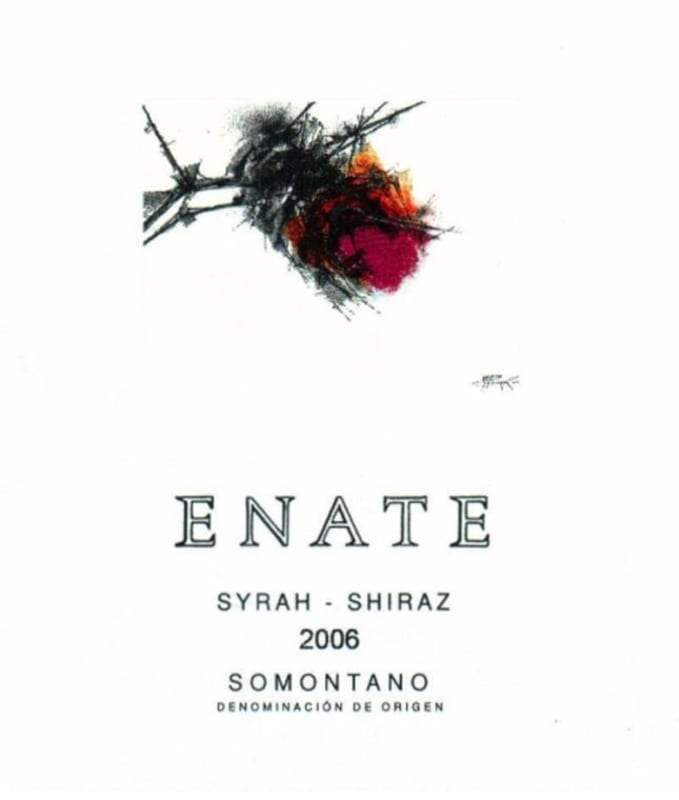 Enate Syrah-Shiraz 2006 Front Label