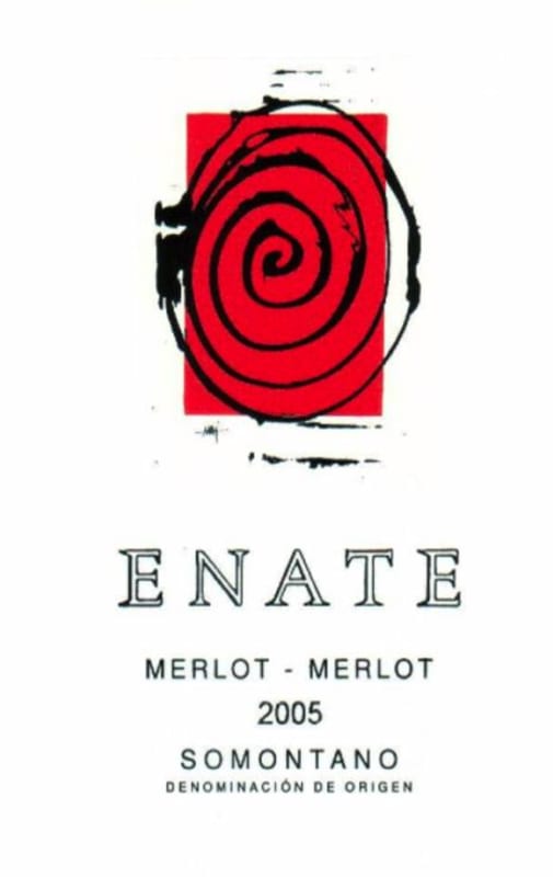 Enate Merlot-Merlot 2005 Front Label
