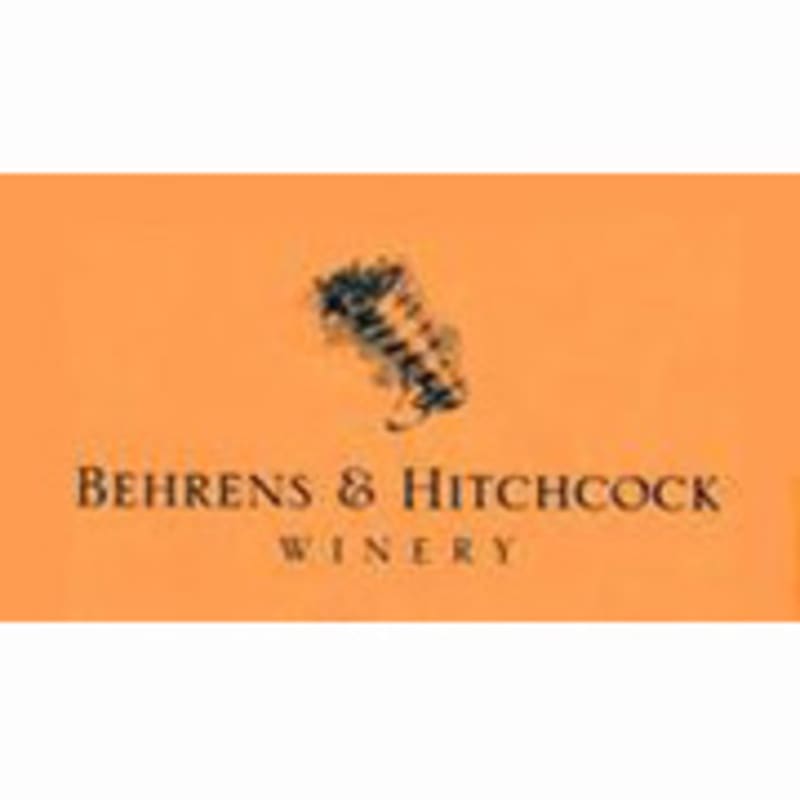 Behrens & Hitchcock Napa Valley Zinfandel 1997 Front Label
