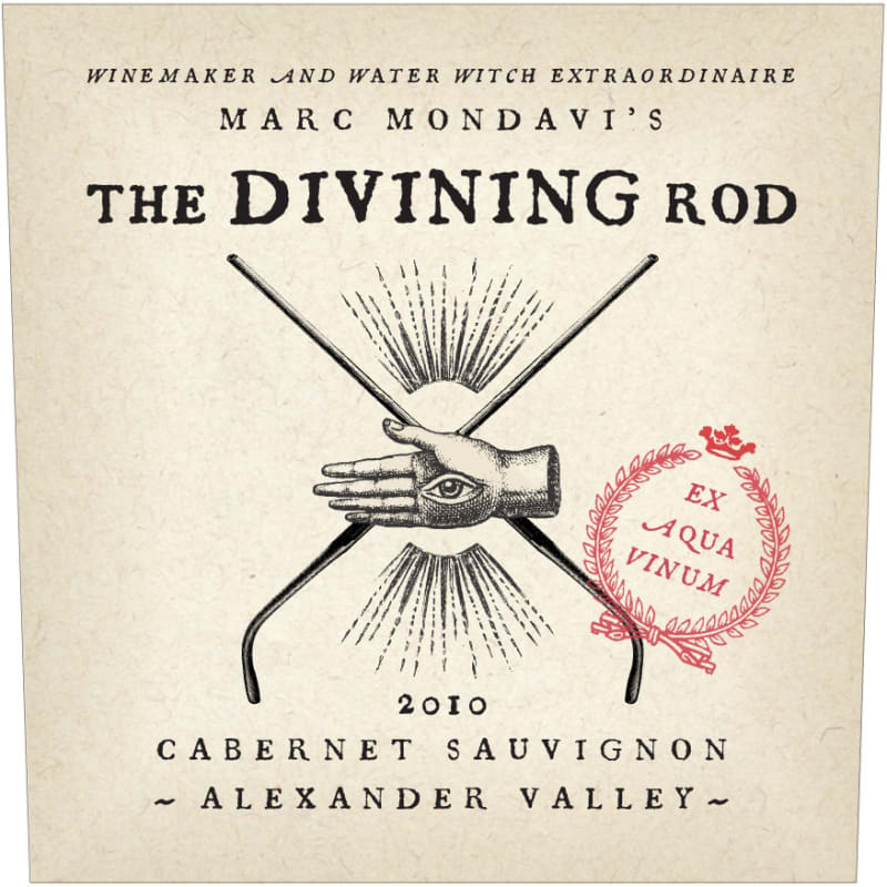 Divining Rod Cabernet Sauvignon 2010 Front Label