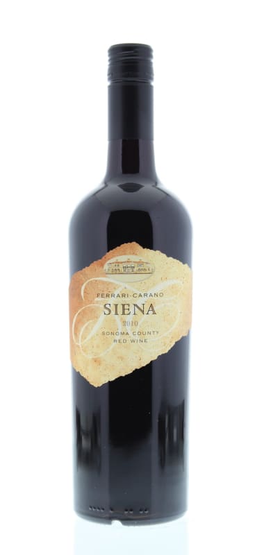 Ferrari-Carano Siena 2010 Front Bottle Shot