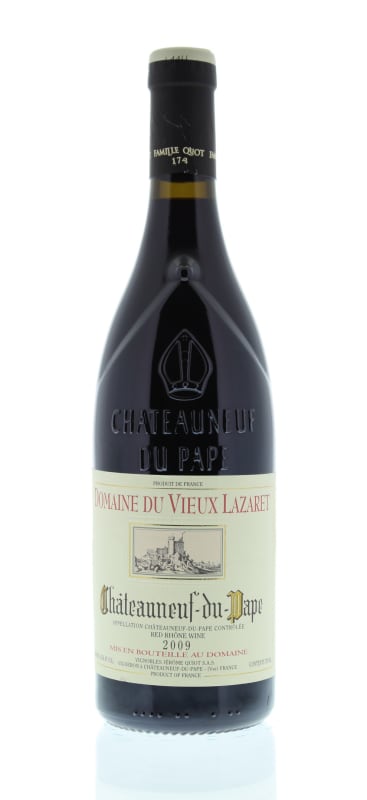 Domaine du Vieux Lazaret Chateauneuf-du-Pape 2009 Front Bottle Shot