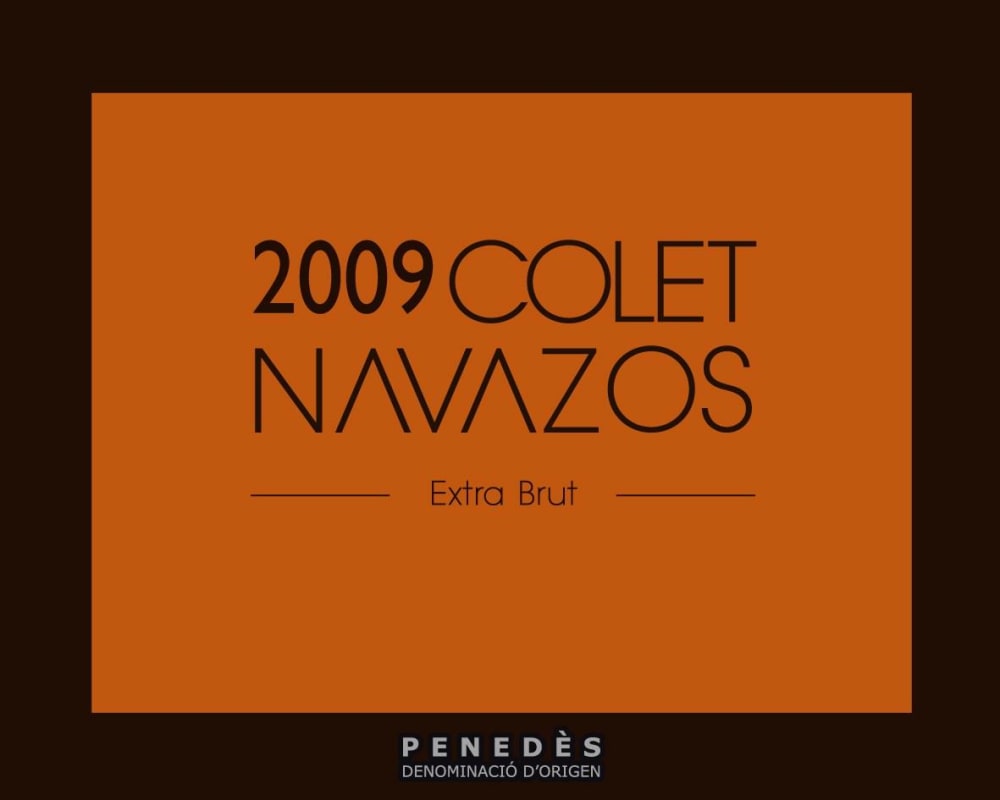 Equipo Navazos Colet Navazos Extra Brut 2009 Front Label