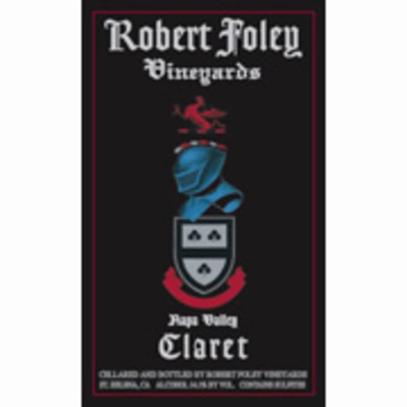 Robert Foley Vineyards Claret 1998 Front Label