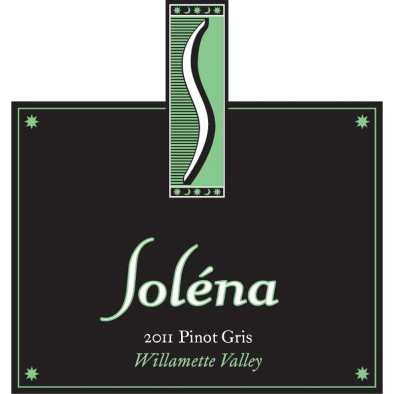 Solena Estate Pinot Gris 2011 Front Label