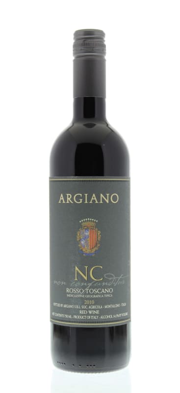 Argiano Non Confunditur 2010 Front Bottle Shot