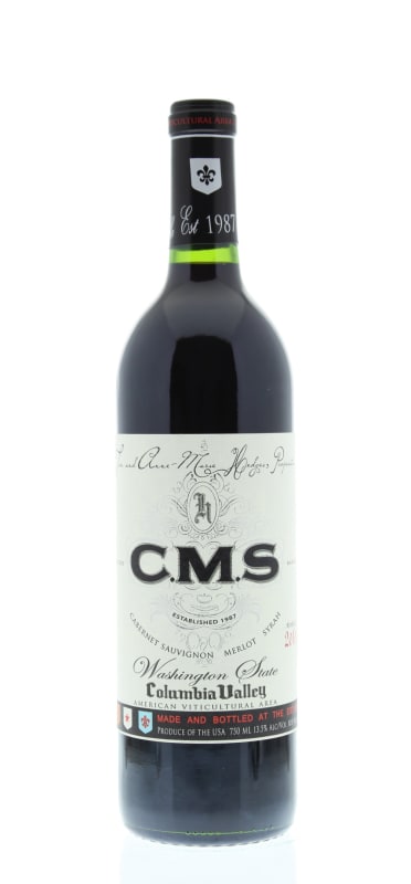 Hedges Family Estate CMS Red Blend 2010 Front Bottle Shot