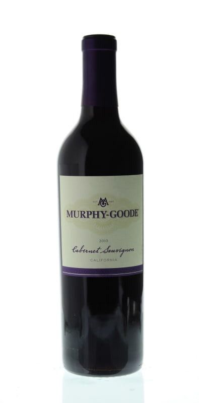 Murphy-Goode California Cabernet Sauvignon 2010 Front Bottle Shot