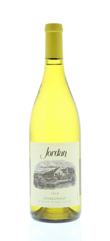 Jordan Chardonnay 2010 Front Bottle Shot