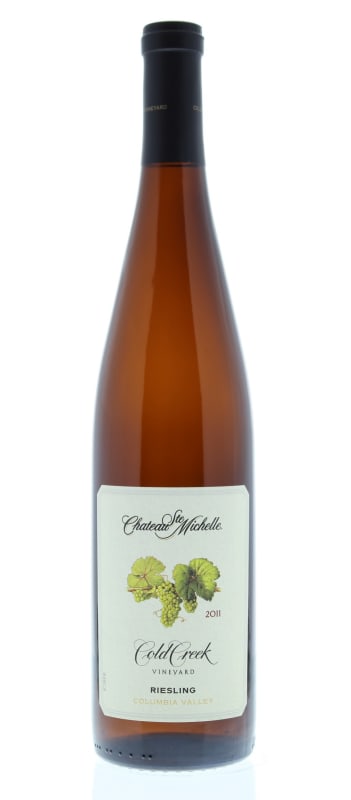 Chateau Ste. Michelle Cold Creek Vineyard Riesling 2011 Front Bottle Shot