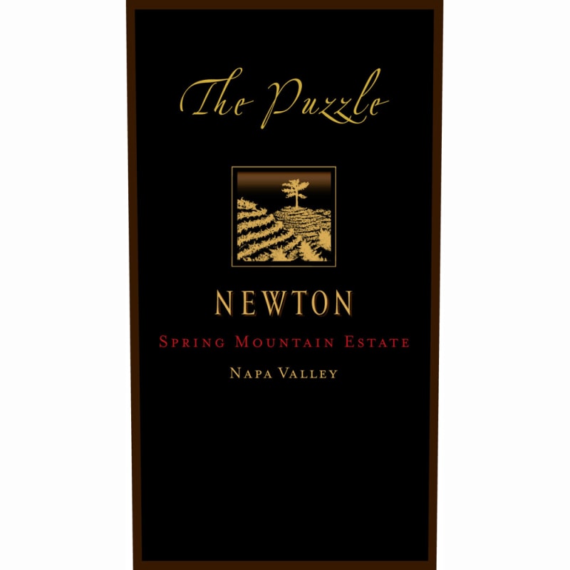 Newton The Puzzle 2008 Front Label