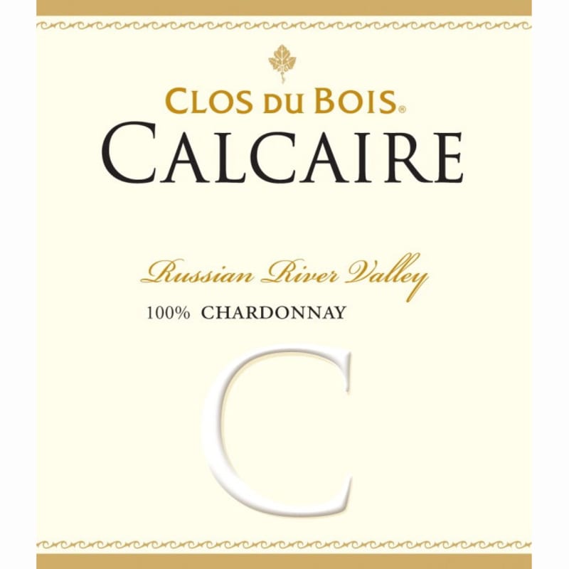 Clos du Bois Calcaire Vineyard Chardonnay 2010 Front Label