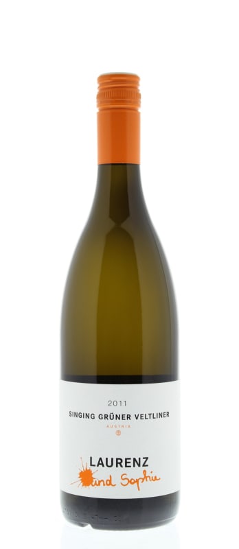 Laurenz V Singing Gruner Veltliner 2011 Front Bottle Shot