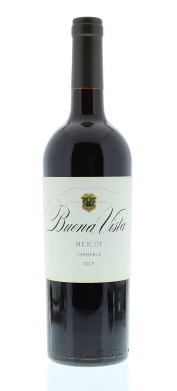 Buena Vista Carneros Merlot 2009 Front Bottle Shot