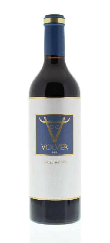 Bodegas Volver La Mancha Single Vineyard Tempranillo 2010 Front Bottle Shot