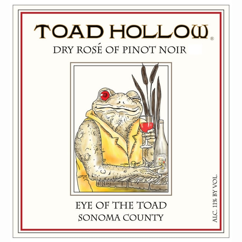 Toad Hollow Eye of the Toad Dry Rose of Pinot Noir 2011 Front Label
