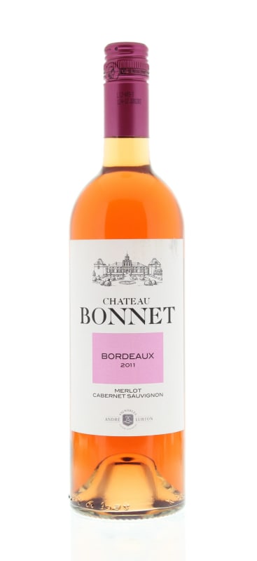 Chateau Bonnet Rose 2011 Front Bottle Shot